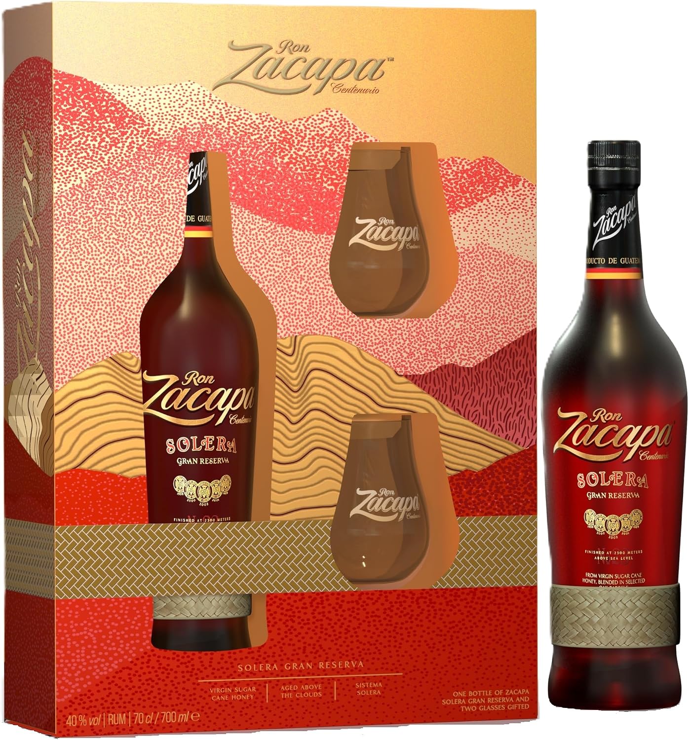 Thumbnail 1 de Zacapa Solera Gran Reserva – Rum ultra premium 70 cl, 40% vol