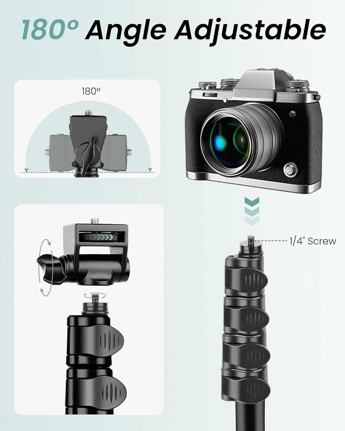 Thumbnail 5 de Victiv 77.5" Tripod 197cm