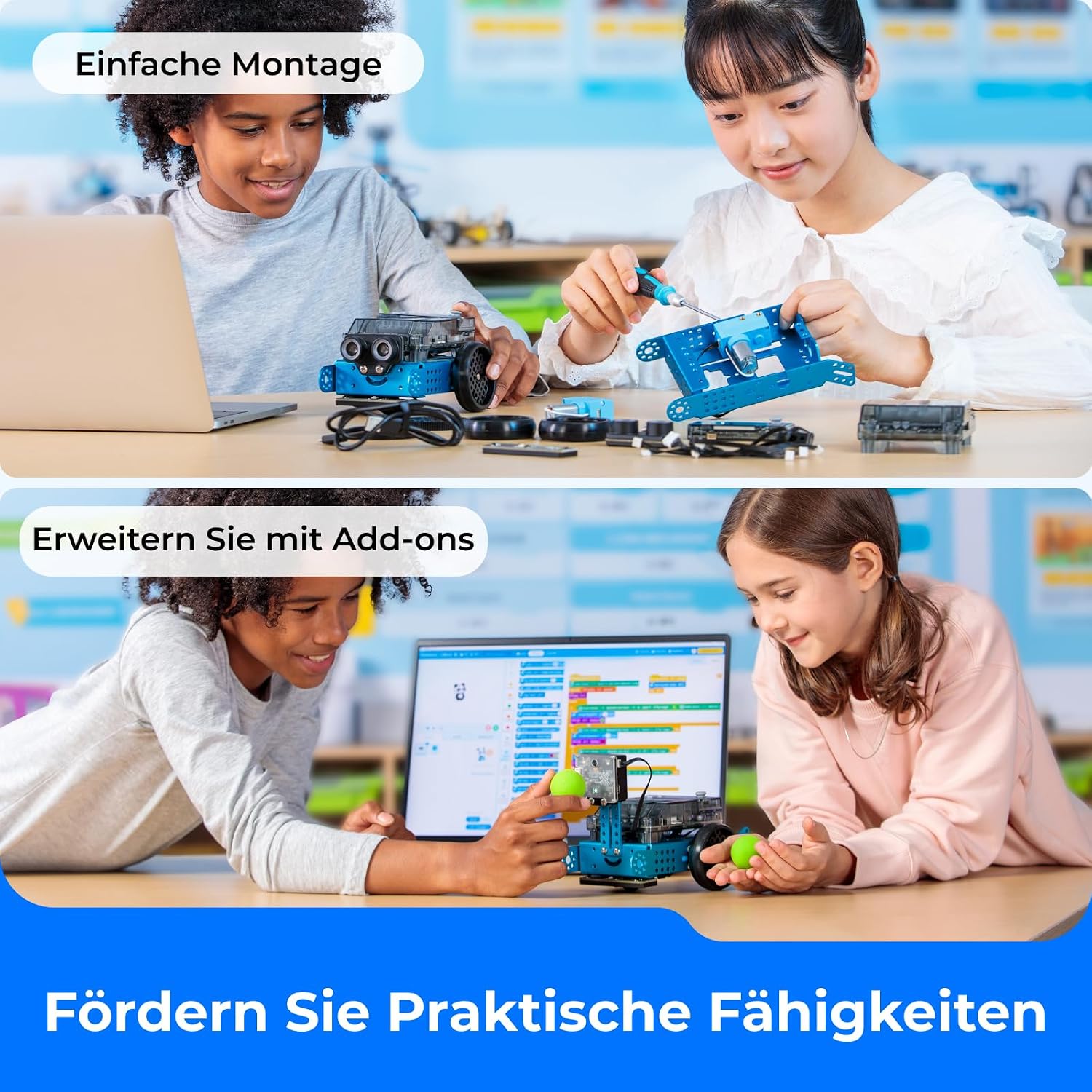 Thumbnail 5 de Makeblock mBot 2 Programmierbarer Roboter für Kinder