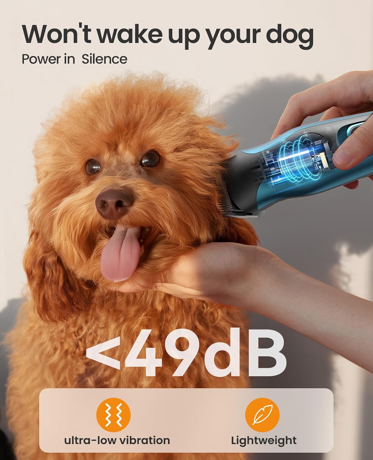 Thumbnail 3 de oneisall Profi Hundeschermaschine 2000mAh 4h