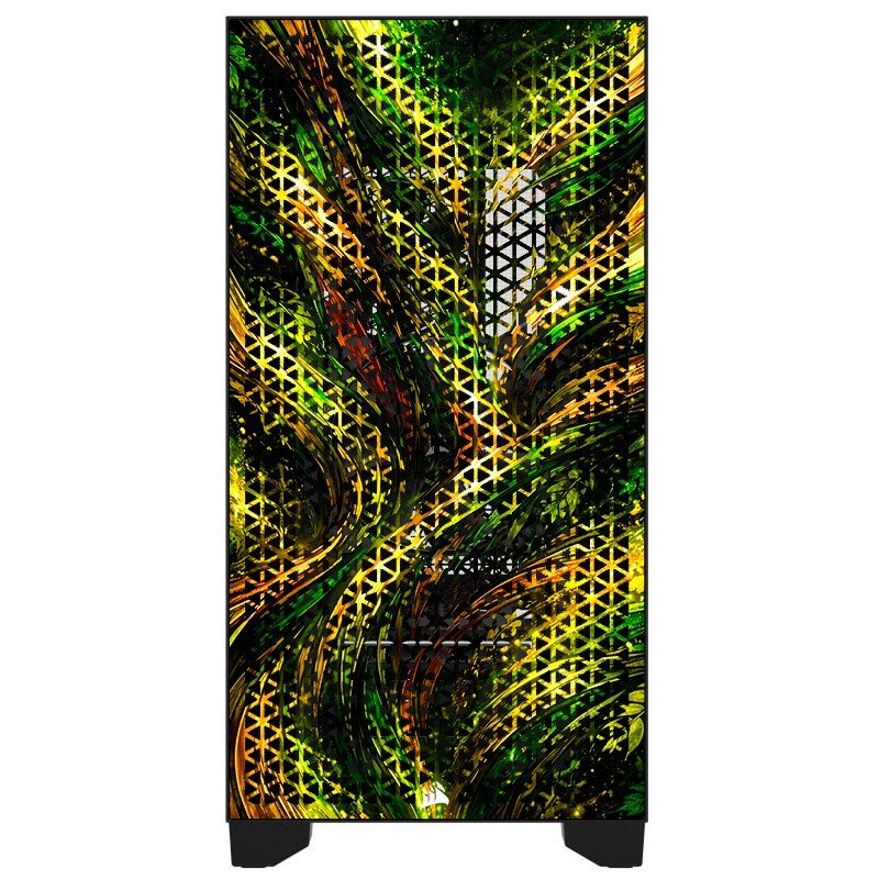 Detalle 2 de Corsair 3000D AIRFLOW Cristal Templado USB 3.0 Negra Forest Edition – revisión de compra