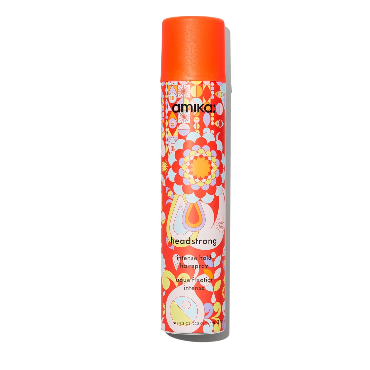Detalle de amika 840117804258 Headstrong Intense Hold Hairspray with Freeze Hold
