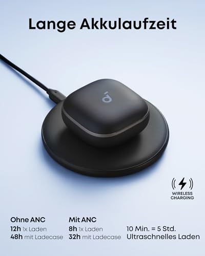 Detalle 2 de soundcore Liberty 5 von Anker: kabellose Noise Cancelling Earbuds mit Hi-Res Klang