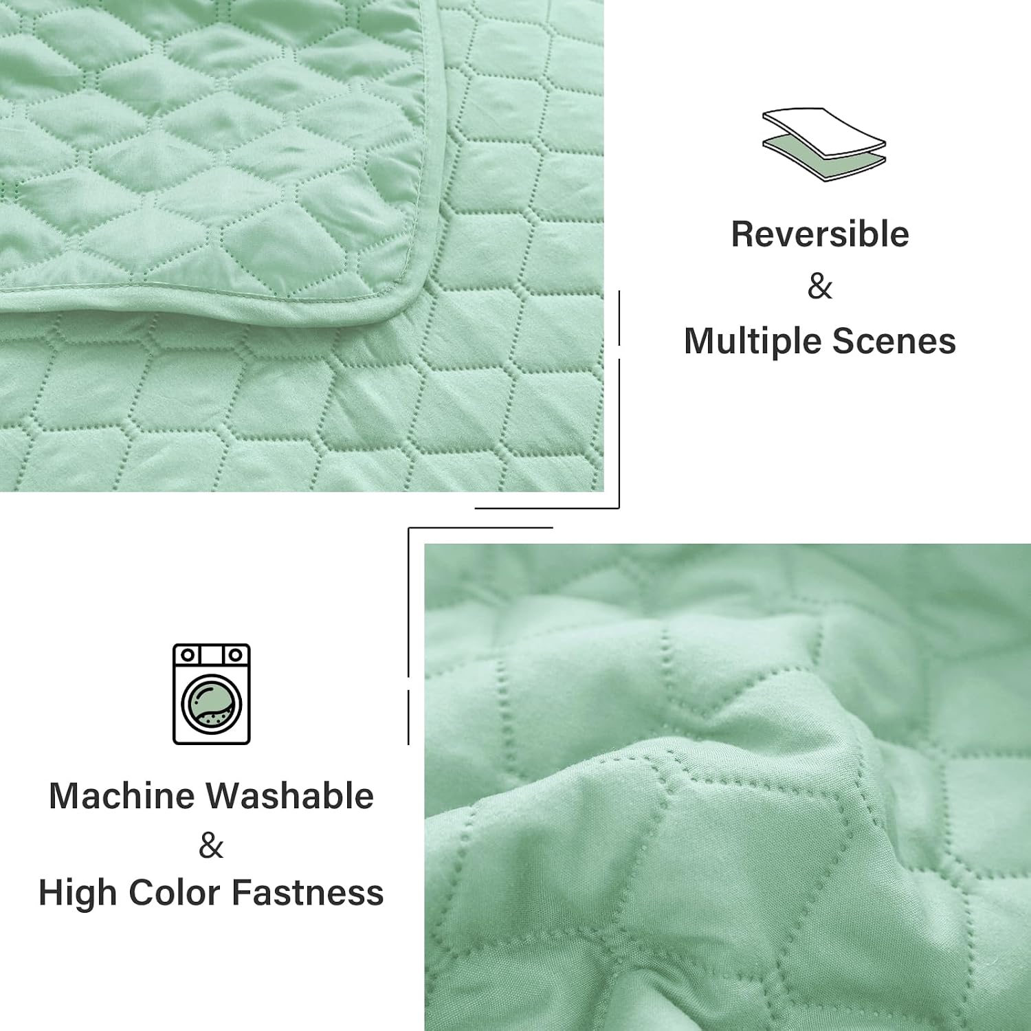 Thumbnail 5 de Exclusivo California King Quilt Set, 112 x 104 in