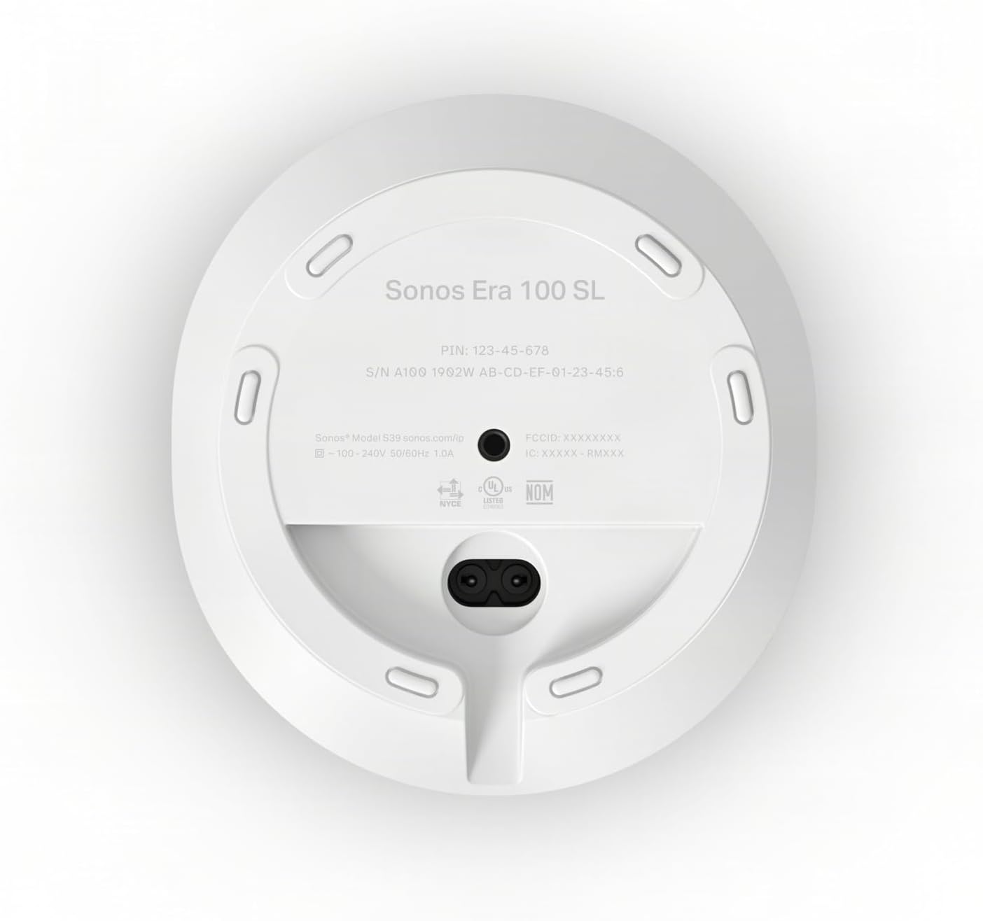 Thumbnail 6 de Era 100 SL par Sonos — enceinte polyvalente pour mélomanes (Blanc)