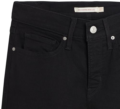 Thumbnail 7 de Levi's 318 Shaping Wide Leg Soft Black – bequeme Figuresform mit Controlled Silhouette