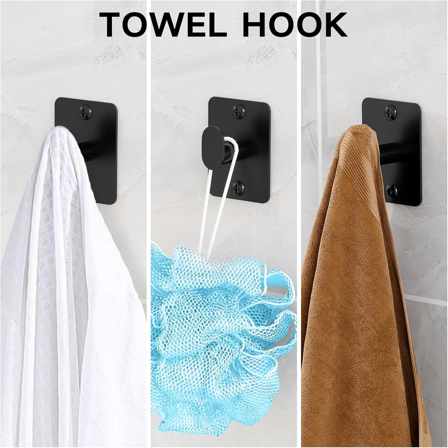 Thumbnail 4 de Gypie 4-Piece Black Bathroom Set 24