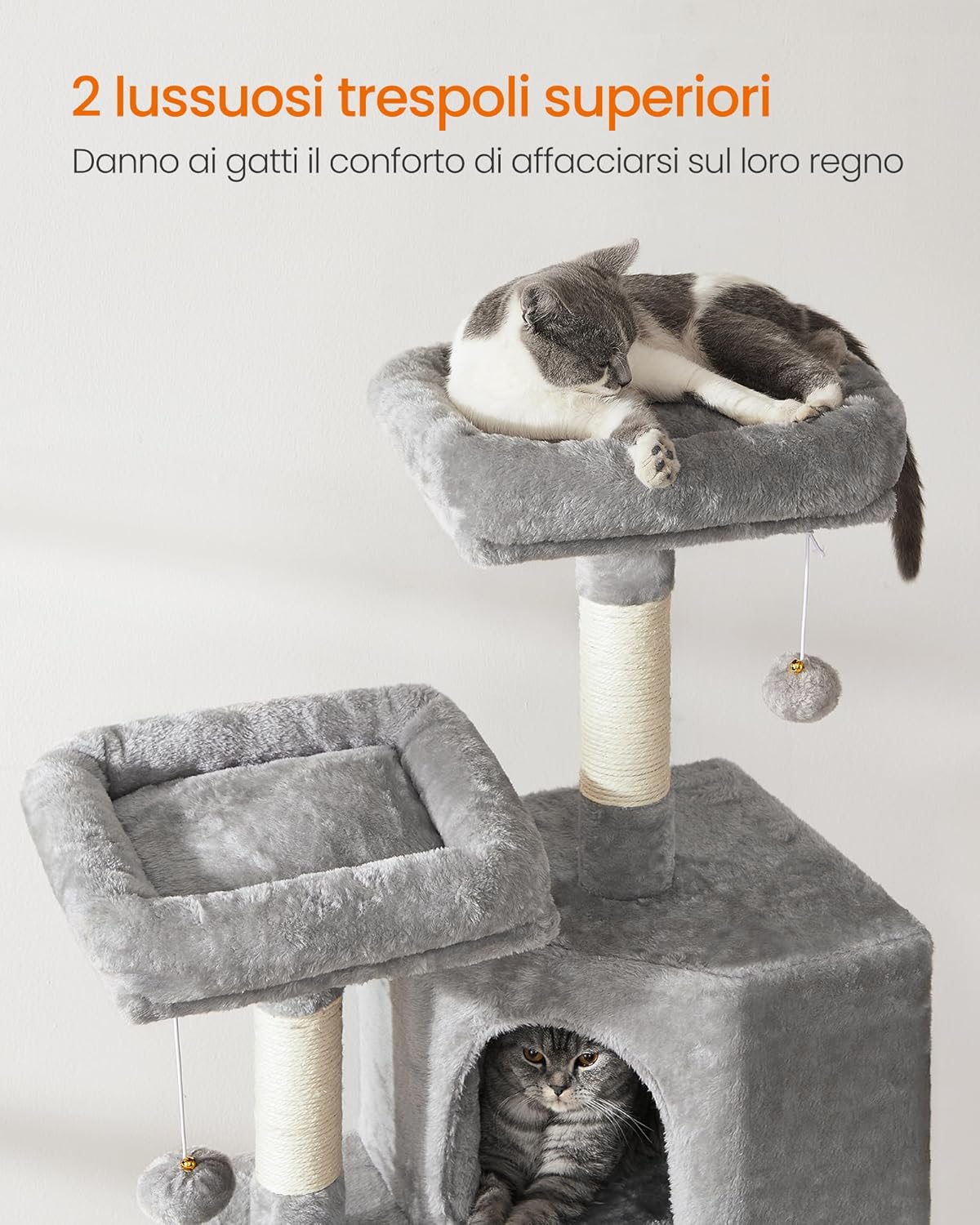 Detalle de Feandrea PCT141W01V1 Tiragraffi 115 cm 🐱