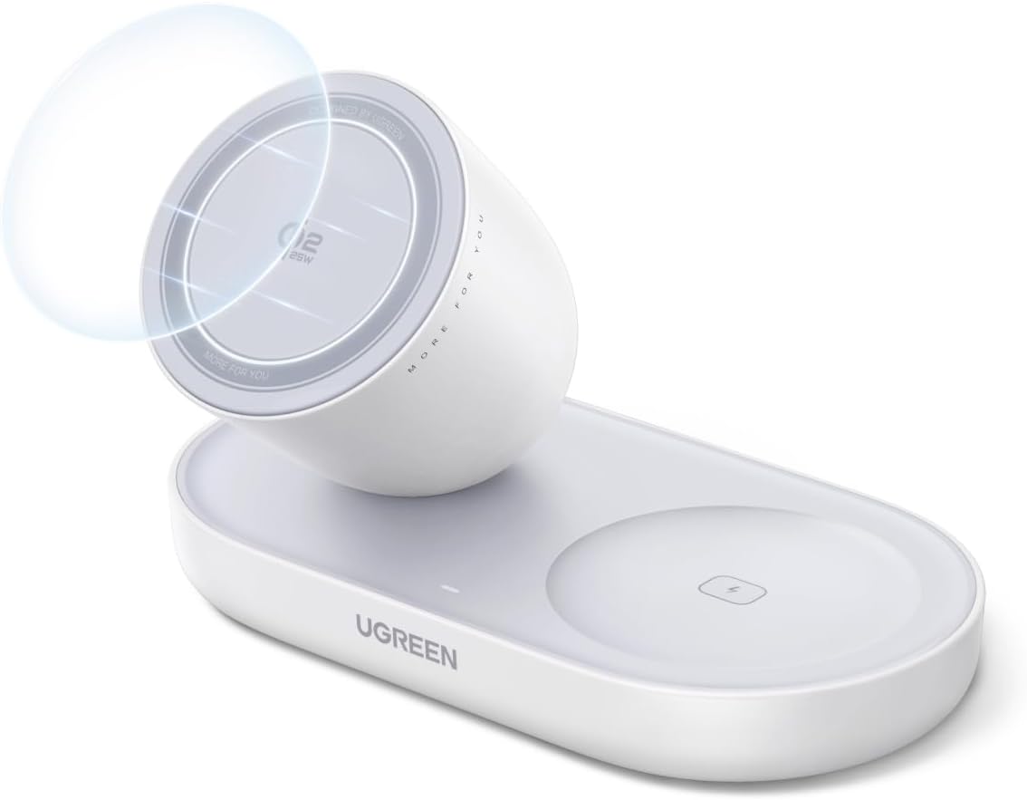 Thumbnail 5 de UGREEN Zapix Chargeur Induction iPhone Qi2 25W (2 en 1) compatible MagSafe