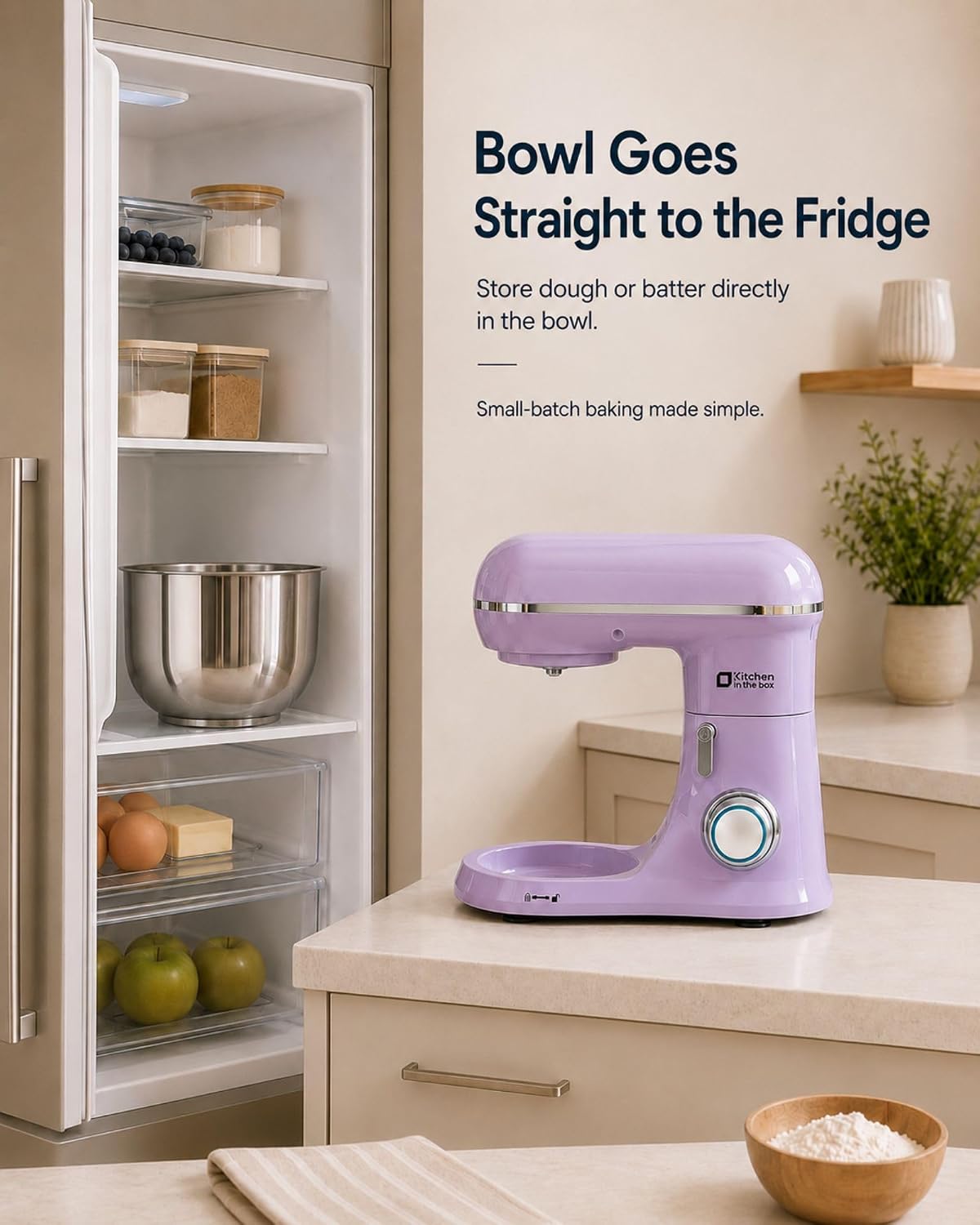Detalle de Kitchen in the Box Stand Mixer, 3.5 QT
