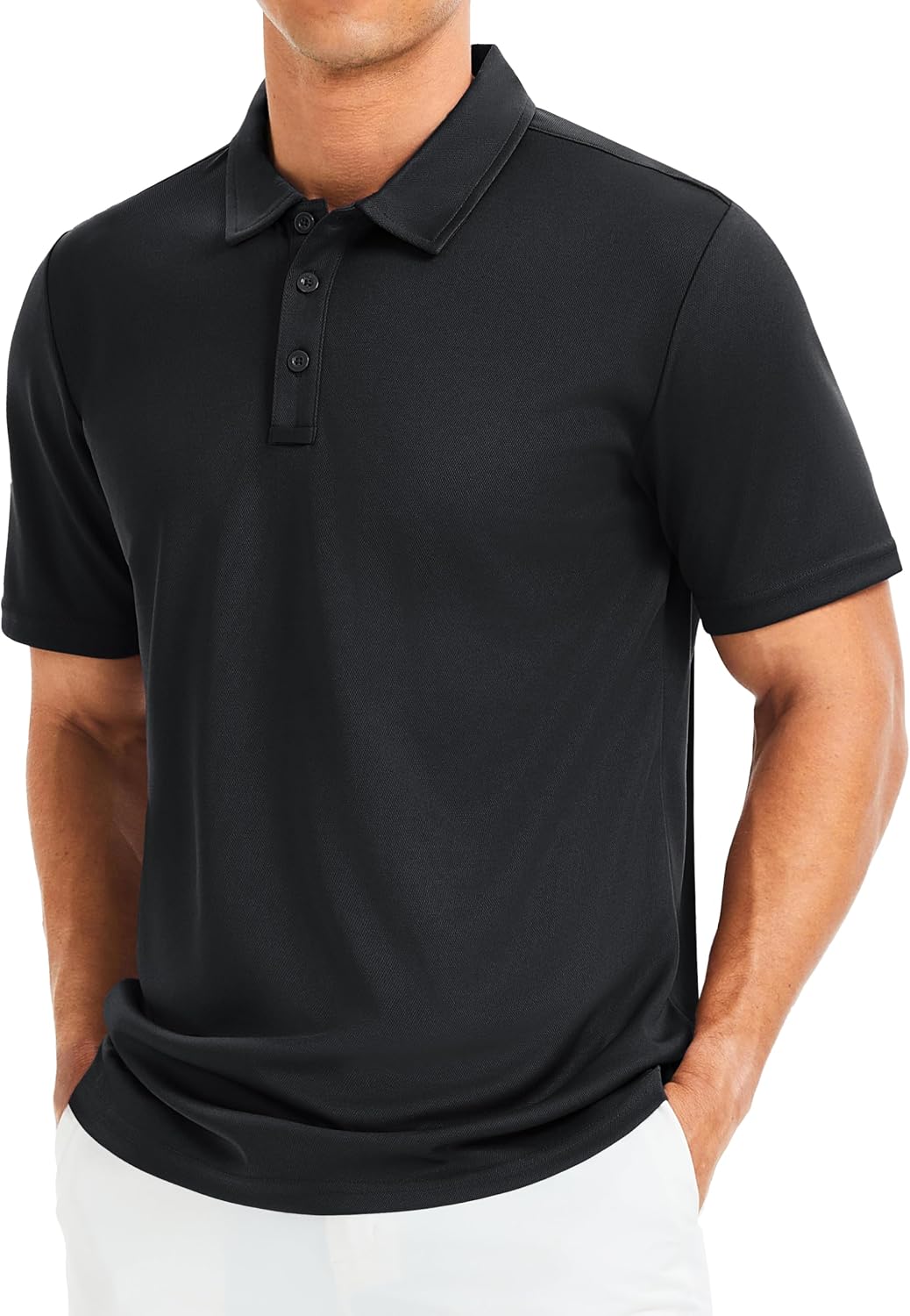 Thumbnail 1 de MAGCOMSEN Men’s Short Sleeve Golf Polo Shirt (Quick Dry, Moisture Wicking)