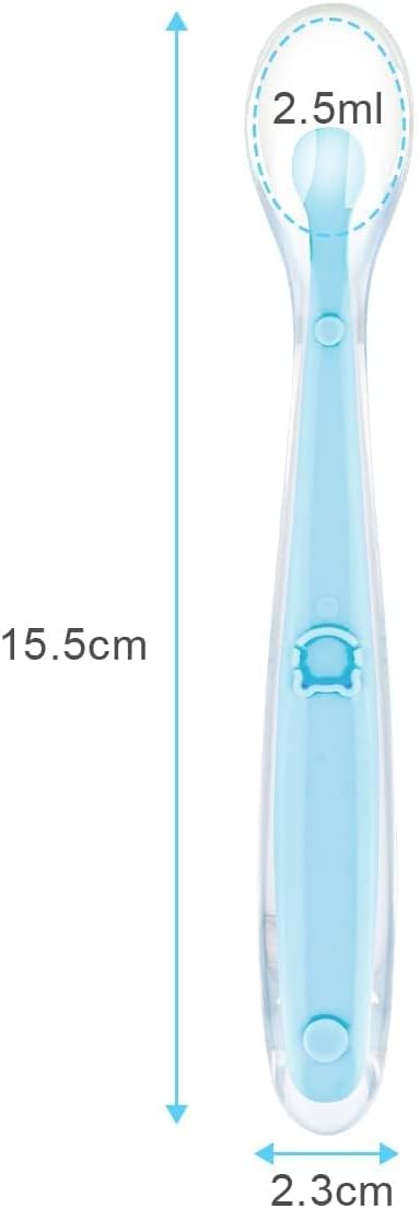 Detalle de Vicloon Cucchiaini svezzamento 15,5 cm 5 pezzi
