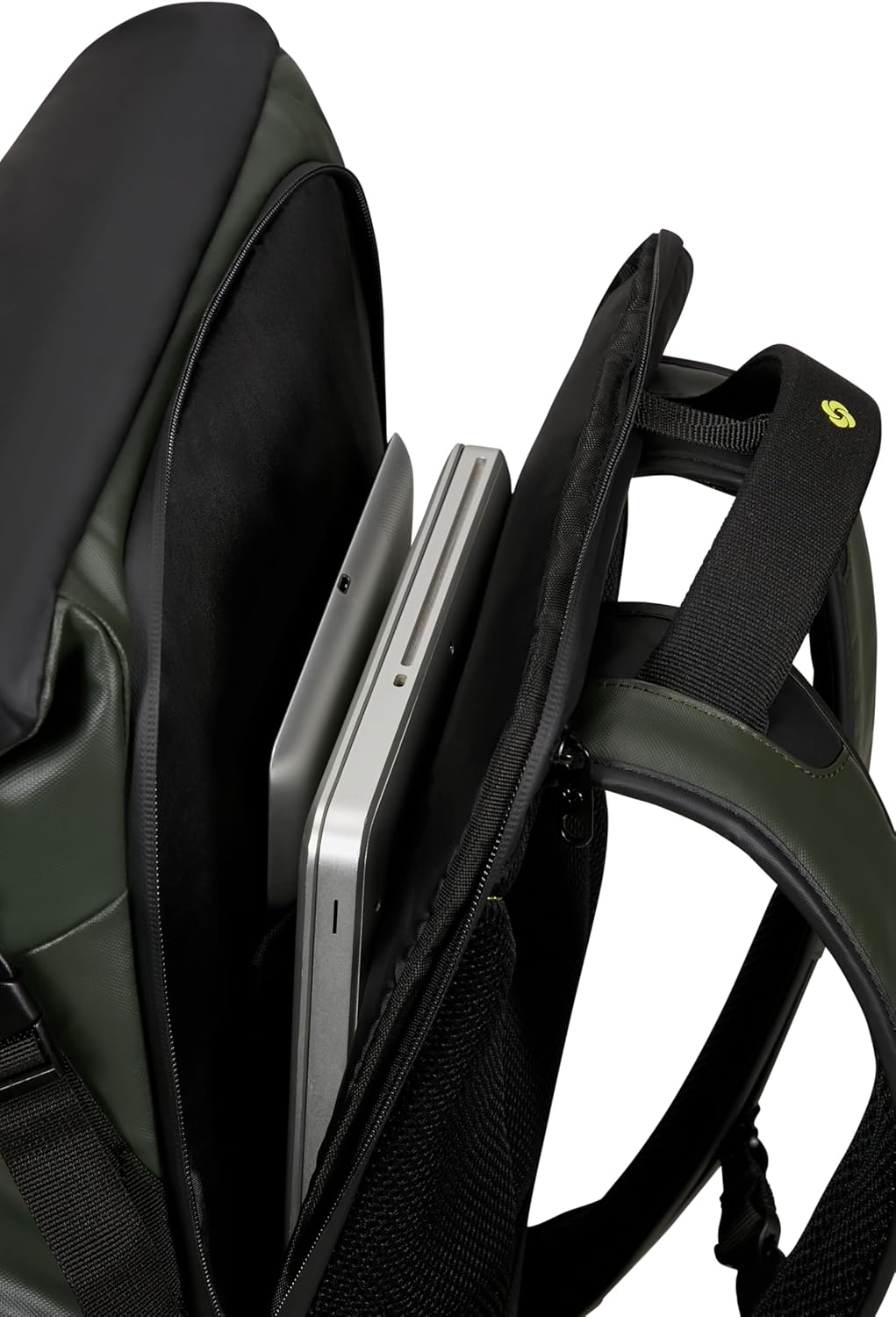 Thumbnail 5 de Samsonite Paradiver Light Expandable Rolltop Laptop Backpack 17.3" (Jungle Green)