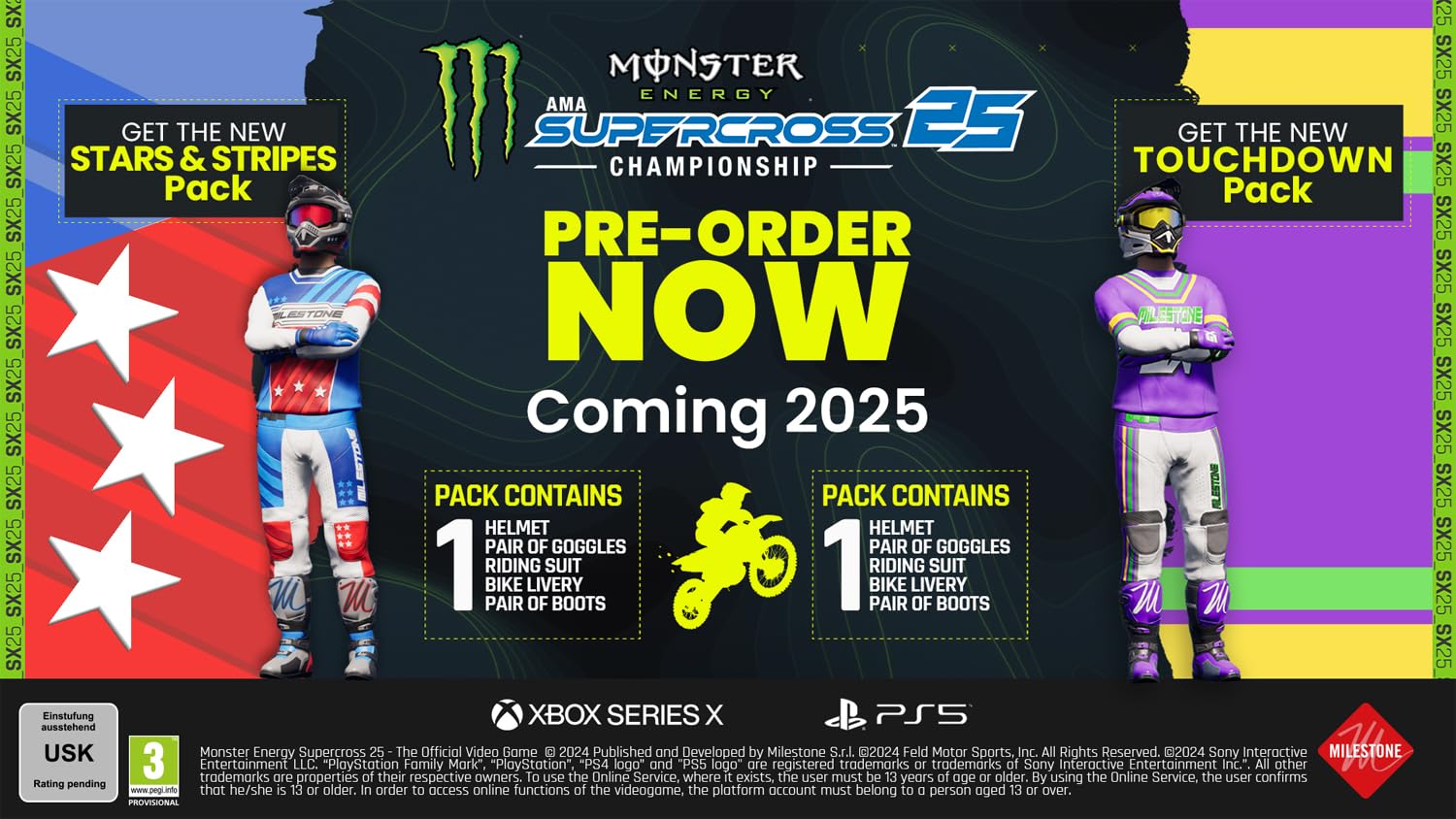 Detalle 2 de Monster Energy Supercross 25 Day One Edition