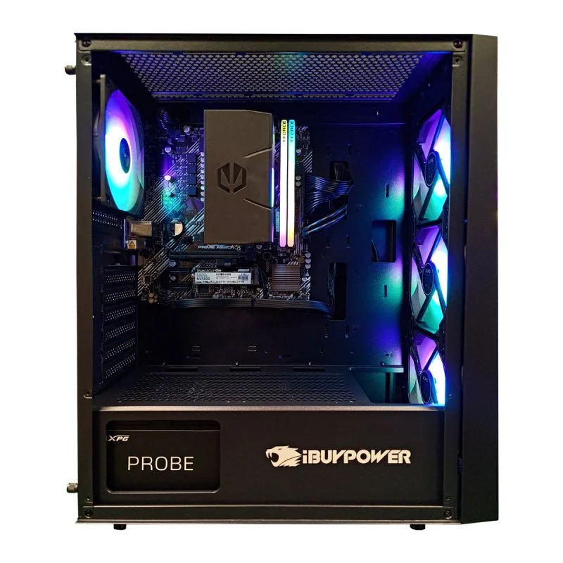 Detalle 2 de IBUYPOWER Fighter Axe X Plus AMD Ryzen 7 5700G: potencia para multitarea y gaming ligero sin gráfica dedicada