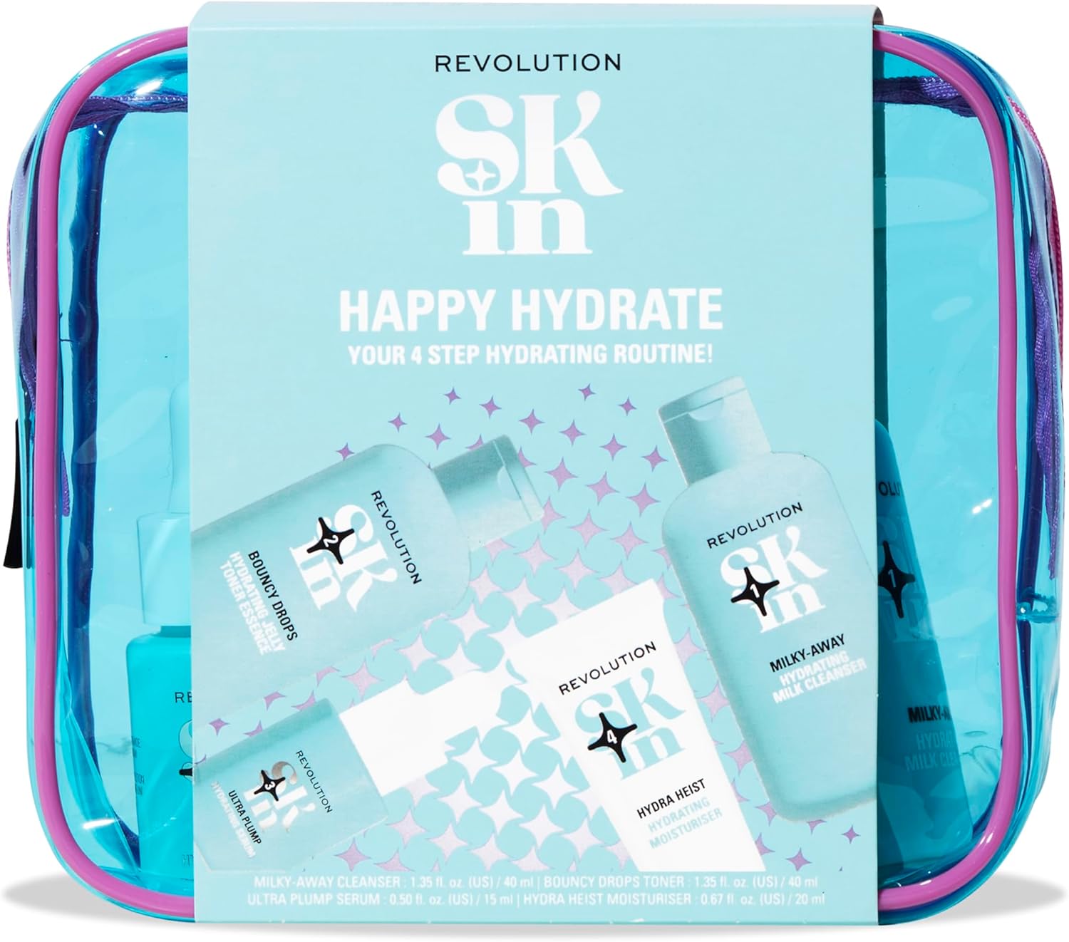 Detalle de Revolution Skin Go Gentle Starter Kit – Set Visage Delicat (4 Produits)