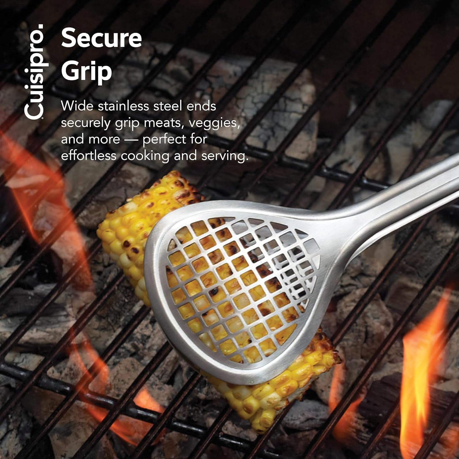 Thumbnail 1 de Cuisipro Grill/Fry Tongs, 12-Inch