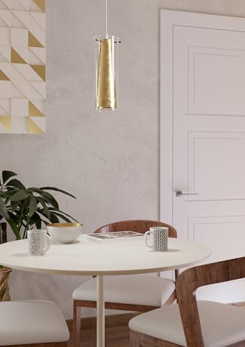 Detalle de Eglo Pinto Gold lámpara colgante E27