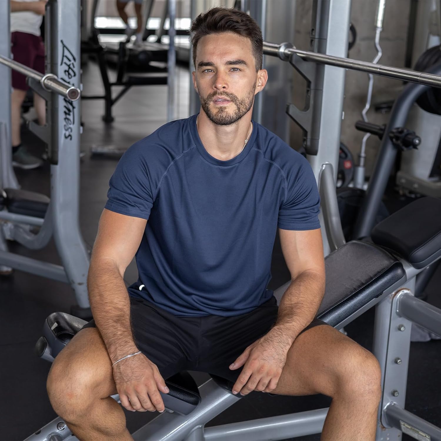 Thumbnail 2 de ZENGVEE 3 Pack Gym Shirts for Men – Quick Dry, Breathable, Moisture-Wicking Sport T-Shirts