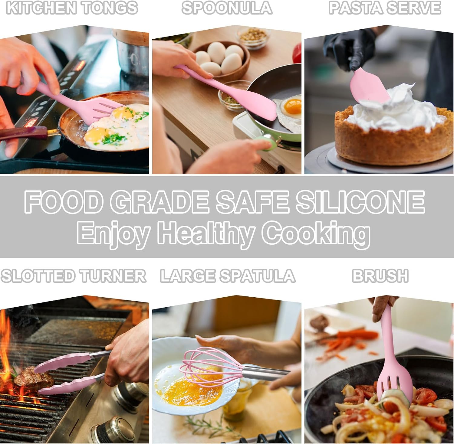 Thumbnail 6 de Umite Chef 22-Piece Silicone Utensil Set 🍴