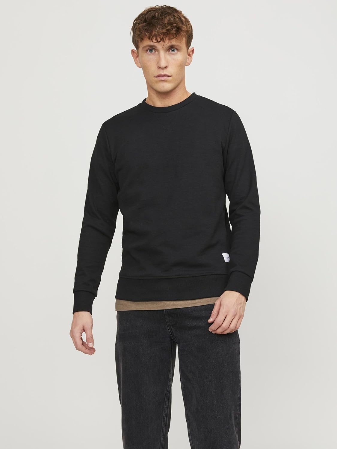 Thumbnail 1 de JACK & JONES Jjebasic Herren Sweatshirt mit Rundhalsausschnitt