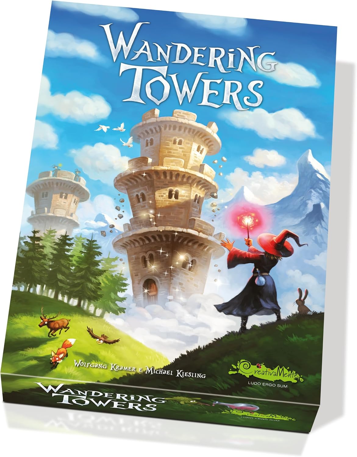 Detalle de CreativaMente Wandering Towers gioco da tavolo