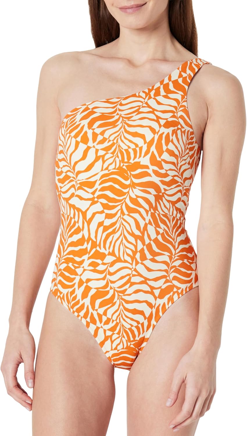 Thumbnail 6 de Amazon Essentials Femme maillot de bain une pièce asymétrique à une épaule