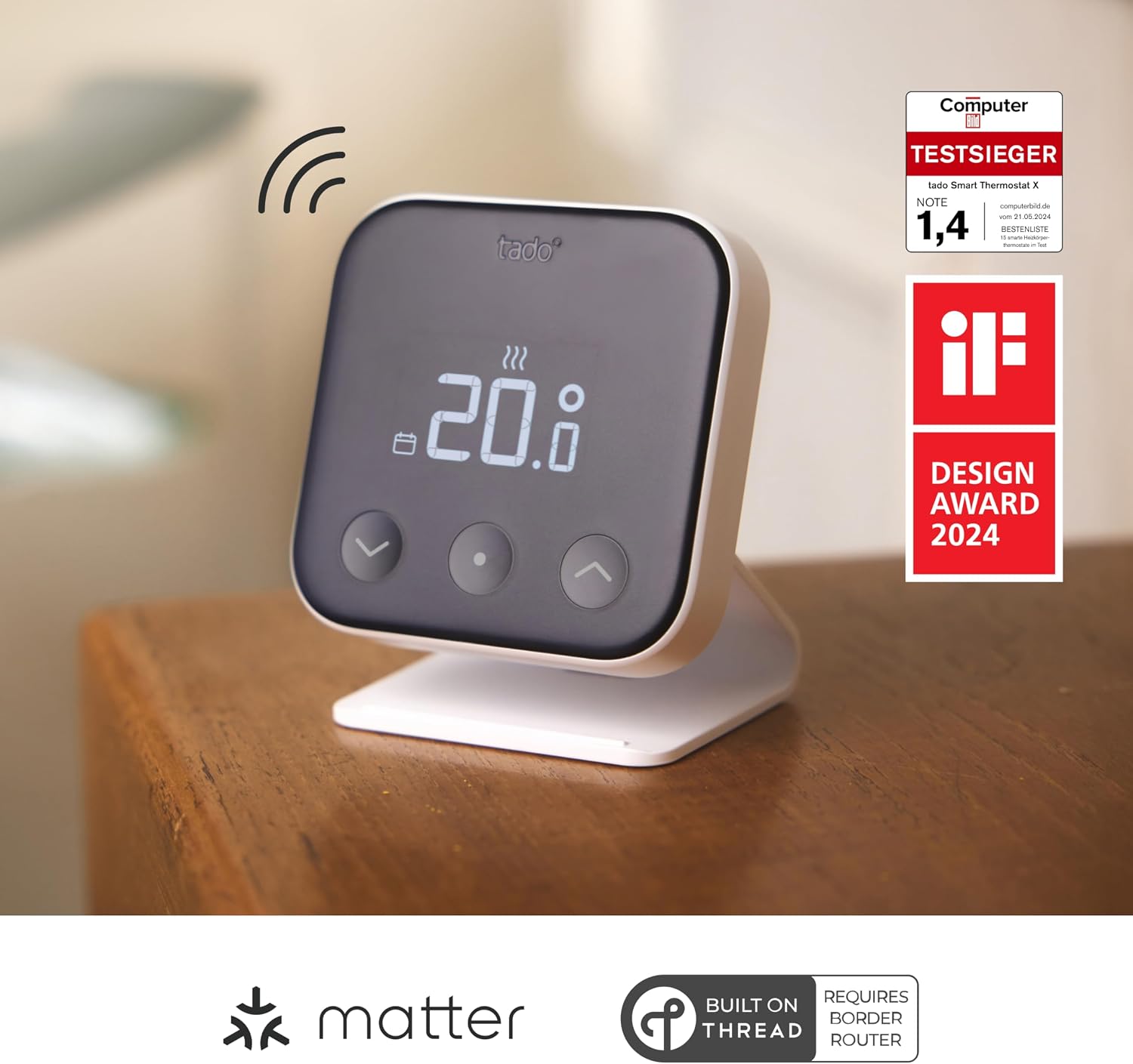 Thumbnail 5 de tado Funk-Temperatursensor X für smarte Heizkörper