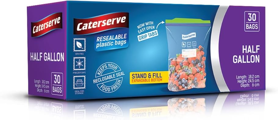 Thumbnail 6 de Caterserve 30 Ziplock Bags