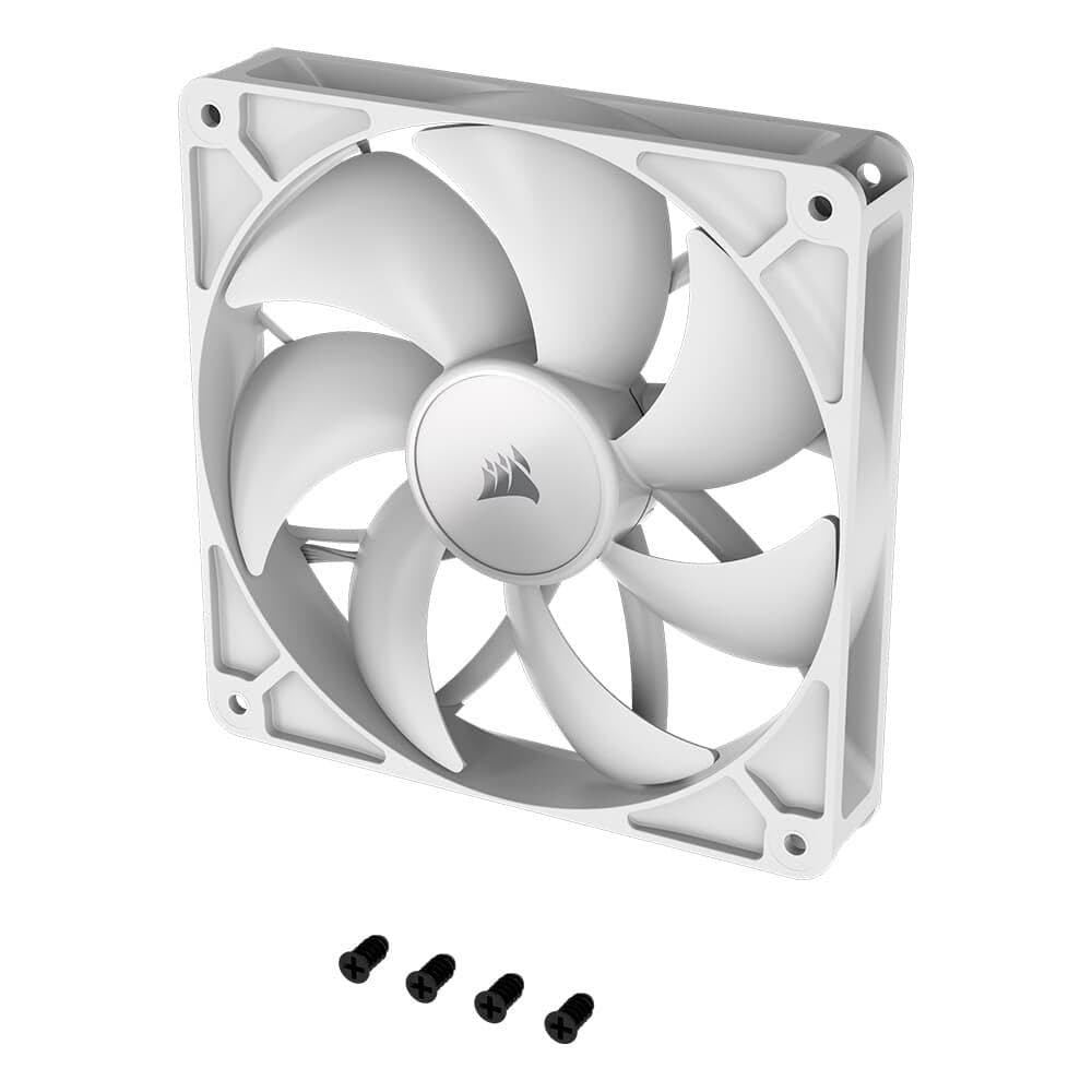 Thumbnail 3 de Corsair RS140 140 mm PWM, białe wentylatory do PC z łożyskiem magnetycznym, 2 szt.