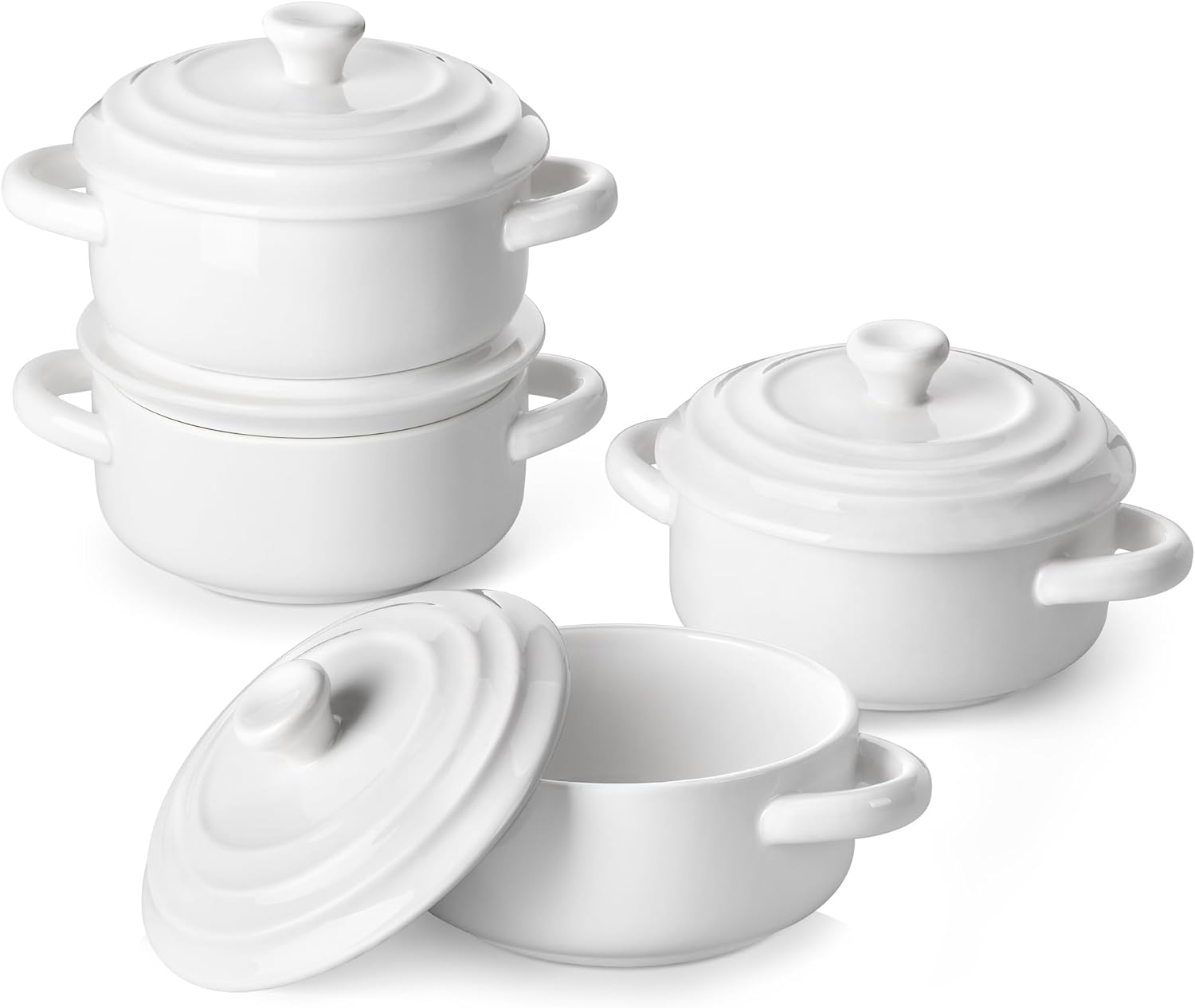 MALACASA Mini Cocotte Set 14 OZ 🍲
