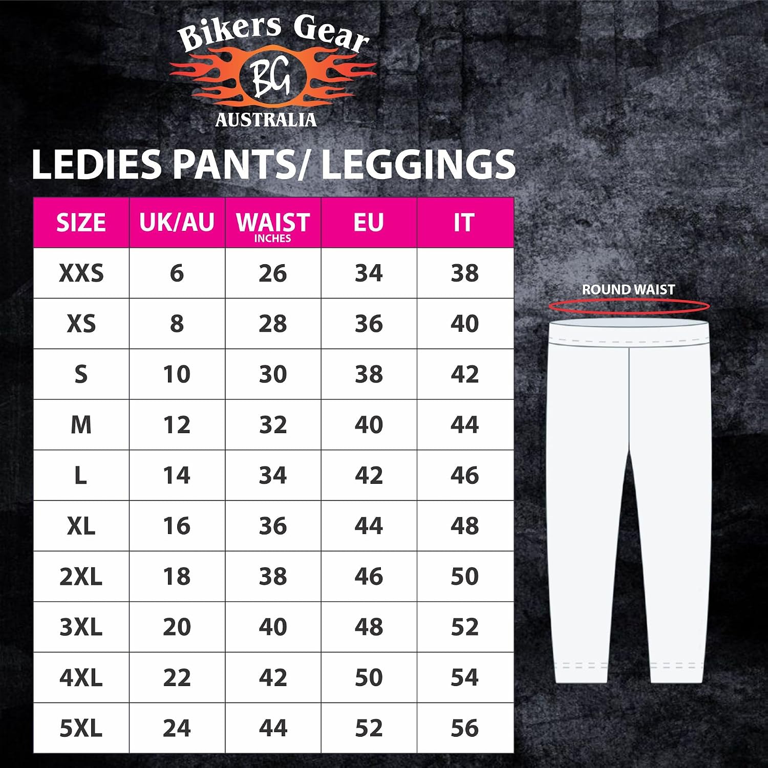 Detalle 2 de Bikers Gear Australia damskie legginsy motocyklowe z podszewką kevlarową i wyjmowanym pancerzem CE