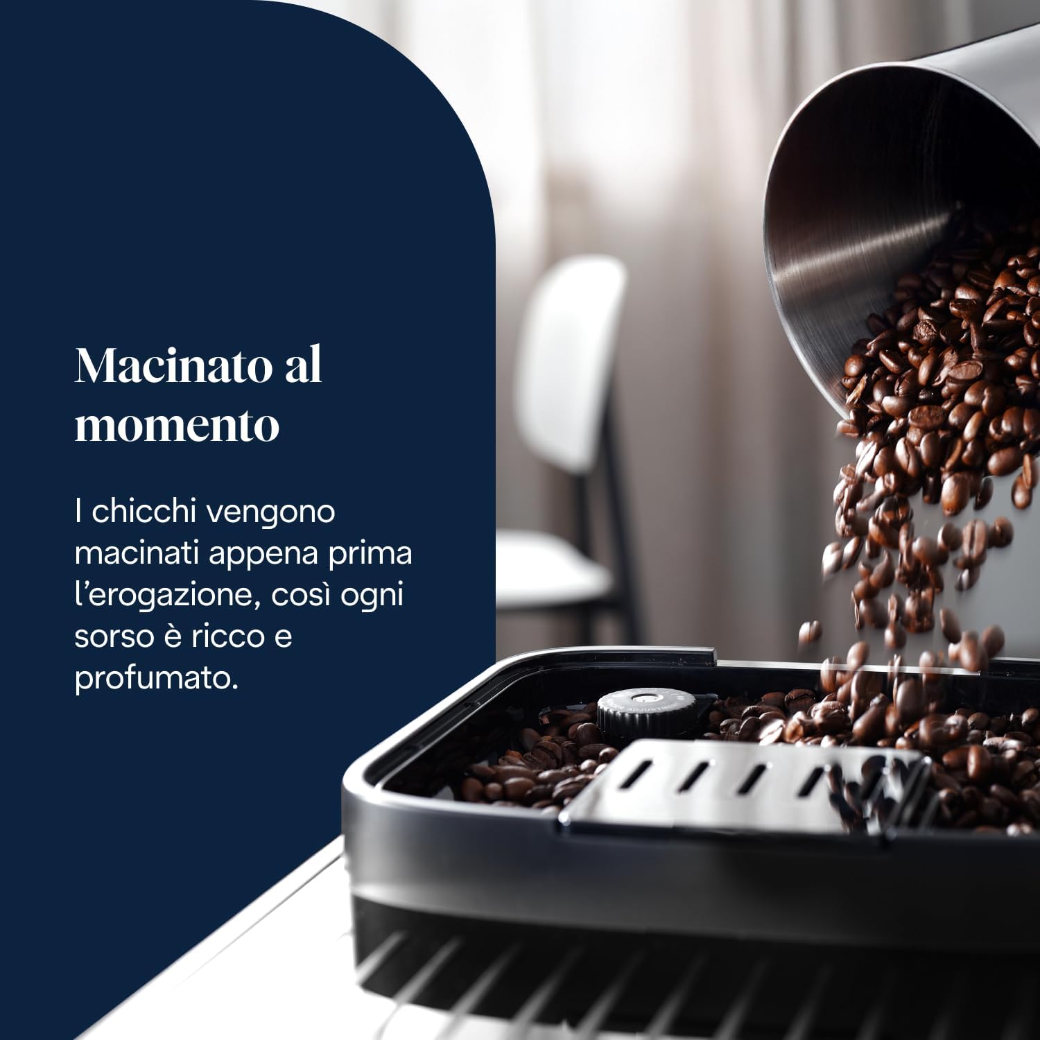 Detalle 1 de De'Longhi Magnifica ECAM292.33.SB macchina da caffè automatica