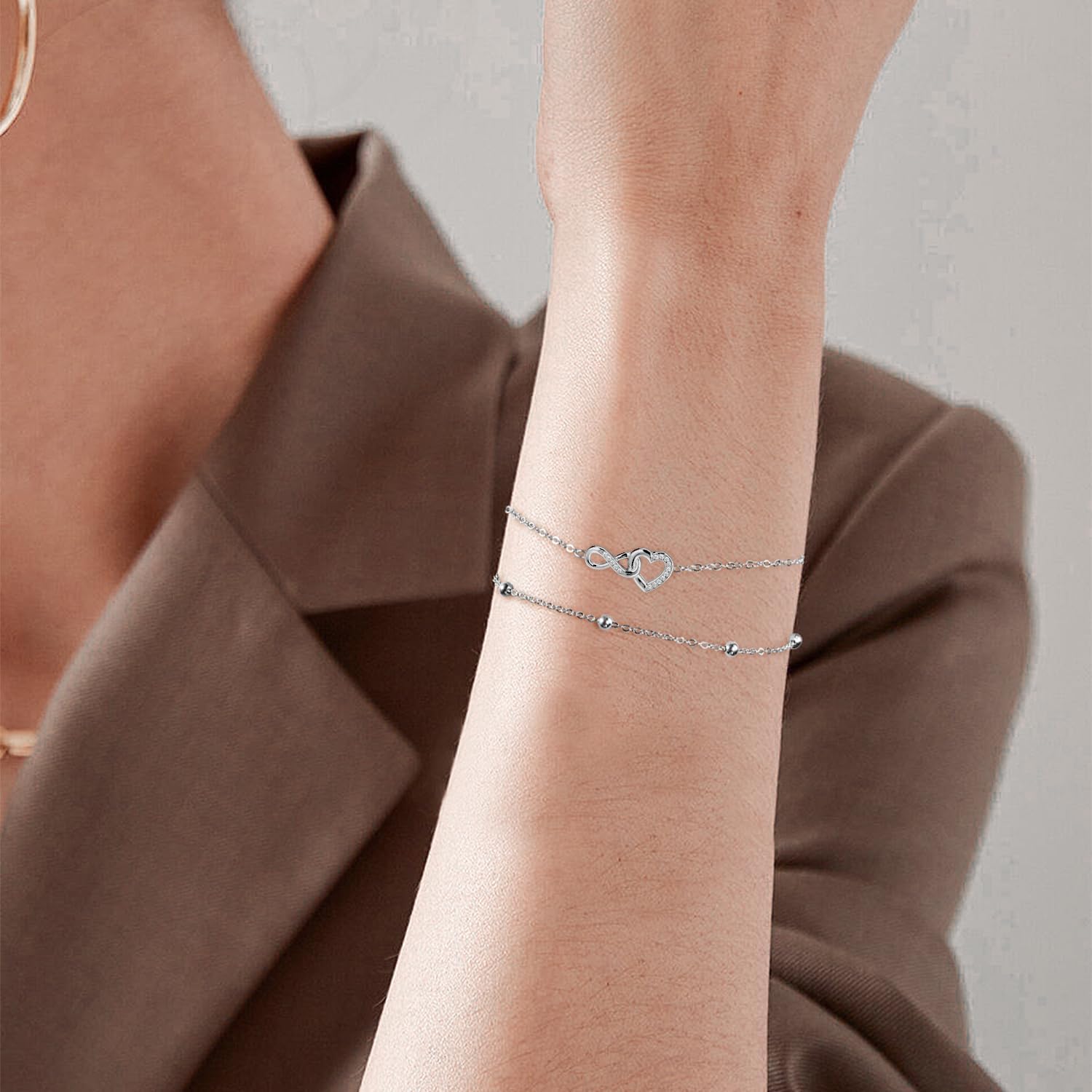 Detalle 2 de Micory Armband 17+4 cm Armband für Damen