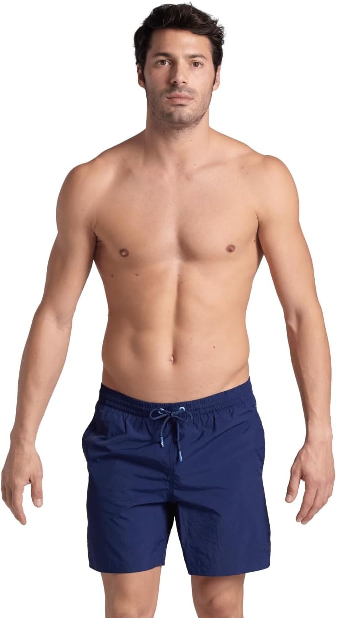Detalle de ARENA Pro_File Beach Short Logo Short de Plage Homme – confort recyclé et pratique