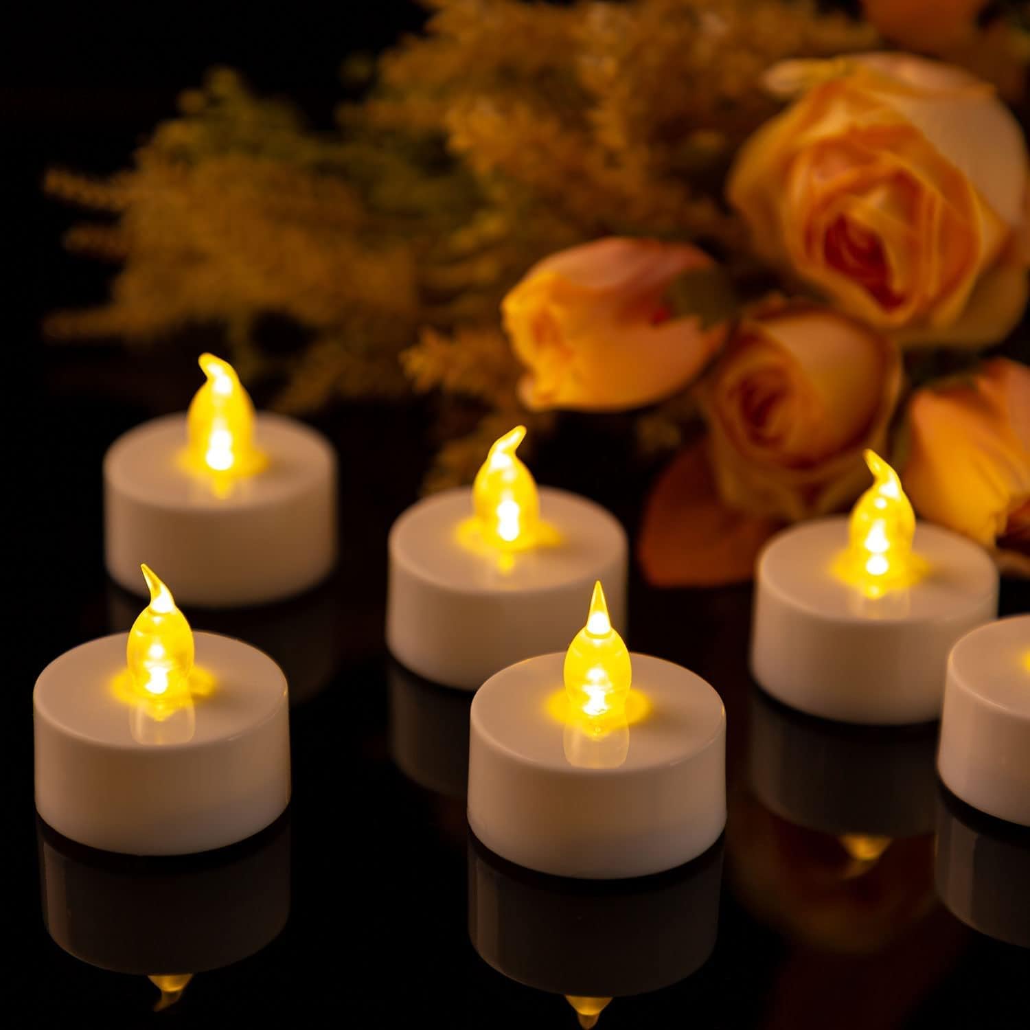 Thumbnail 3 de HANZIM Tea Lights 50 Pack LED