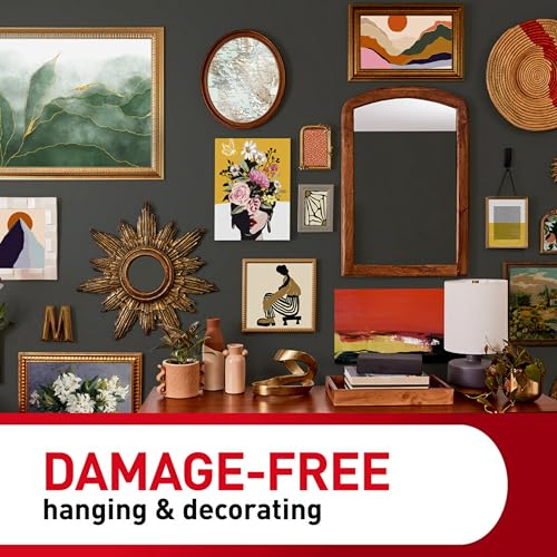 Thumbnail 8 de Command 15 lb & 10 lb Large and Medium Picture Hanging Strips (56 Strips) – Damage-Free Hangers for White Walls