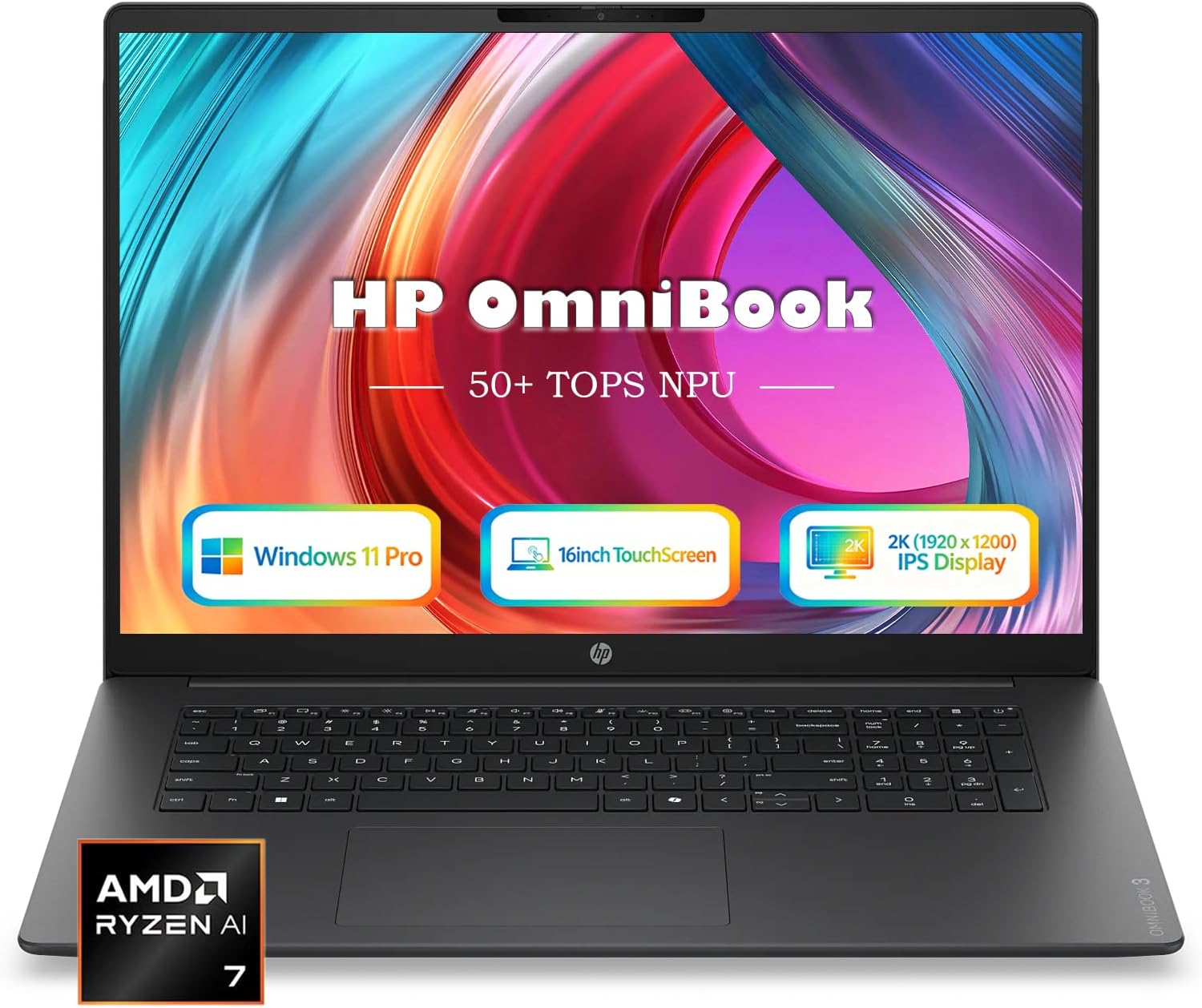 Detalle de HP Touchscreen Laptop with 32GB RAM