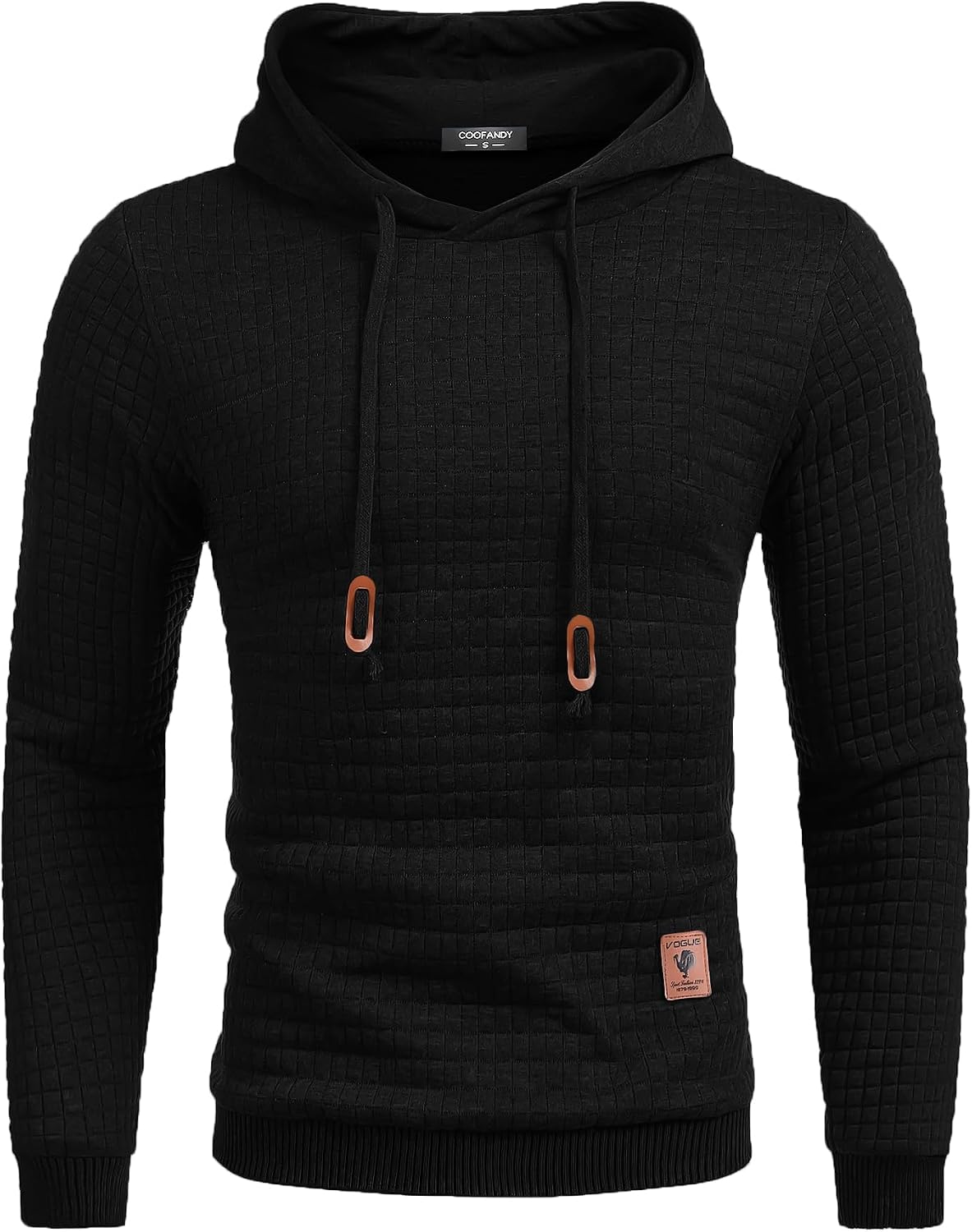 Detalle de COOFANDY Pull à capuche Hipster Gym