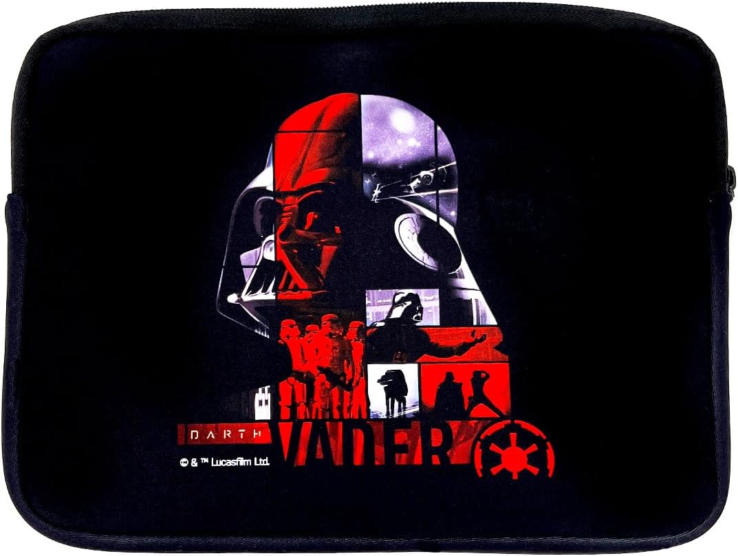 Detalle de WONDEE Disney Star Wars Darth Vader – uniwersalne etui na tablet do 11 cali, pikowane