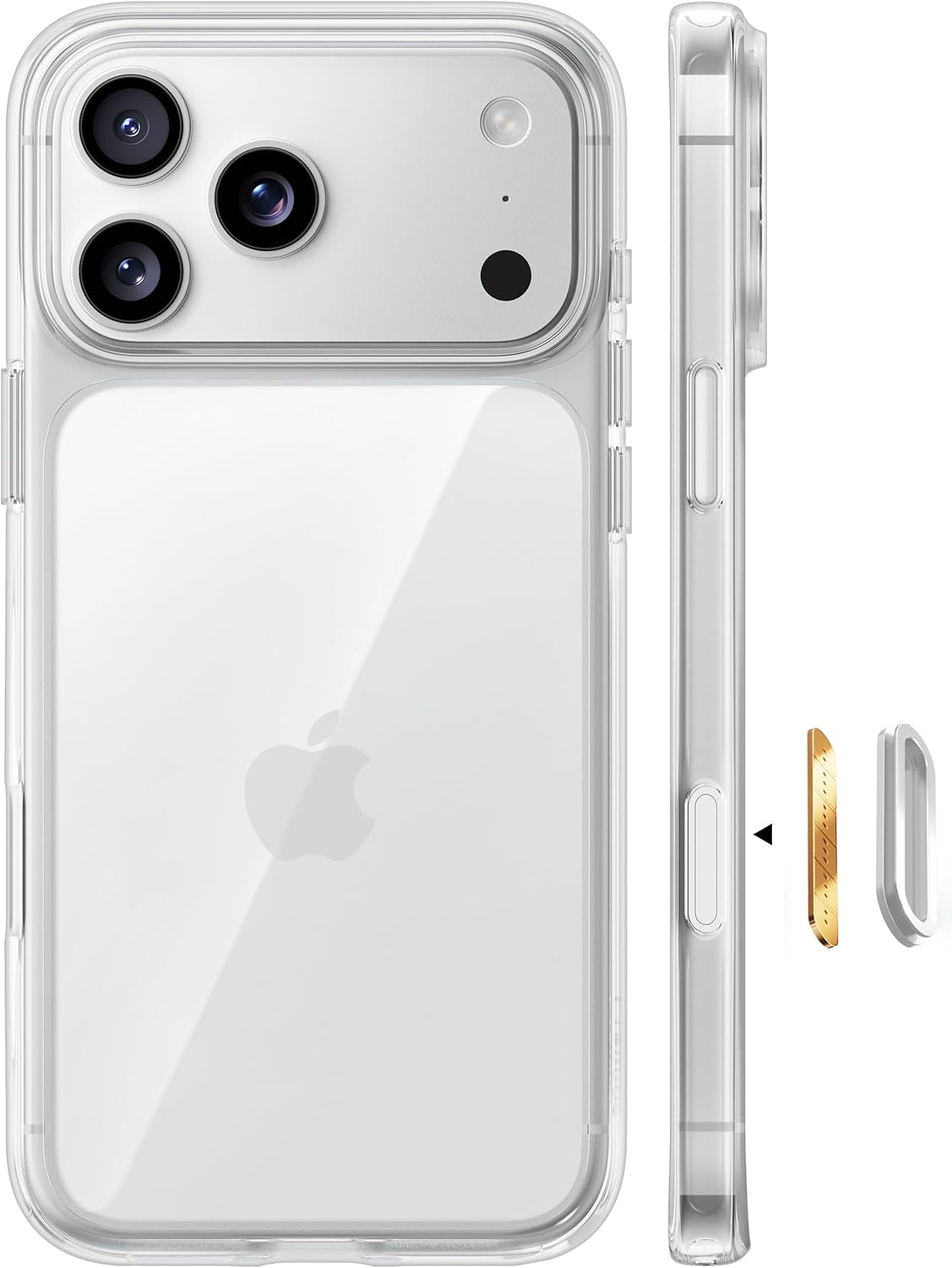 Detalle de TORRAS Diamond iPhone 17 Pro Max Hülle, transparent
