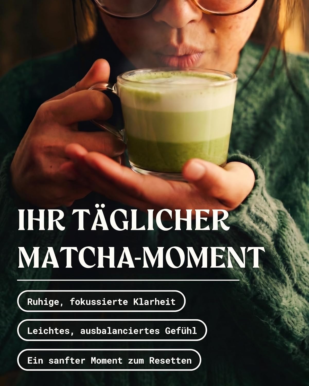 Detalle 2 de NaturaleBio Matcha Tee Pulver Bio aus Japan (Uji, Kyoto) – 200 g für Latte, Smoothies & Matcha-Getränke