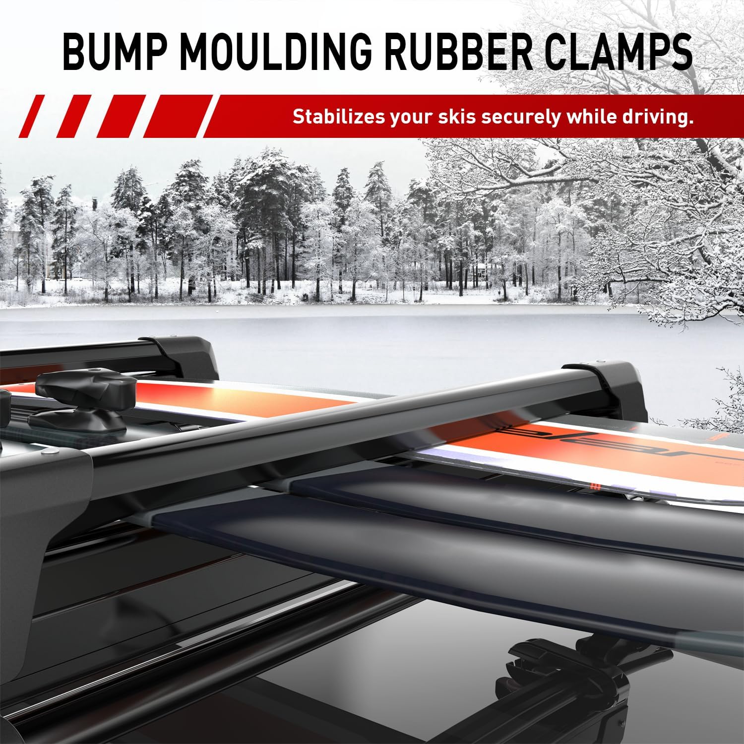 Thumbnail 5 de CRINDAR Ski & Snowboard Roof Rack 27.5"