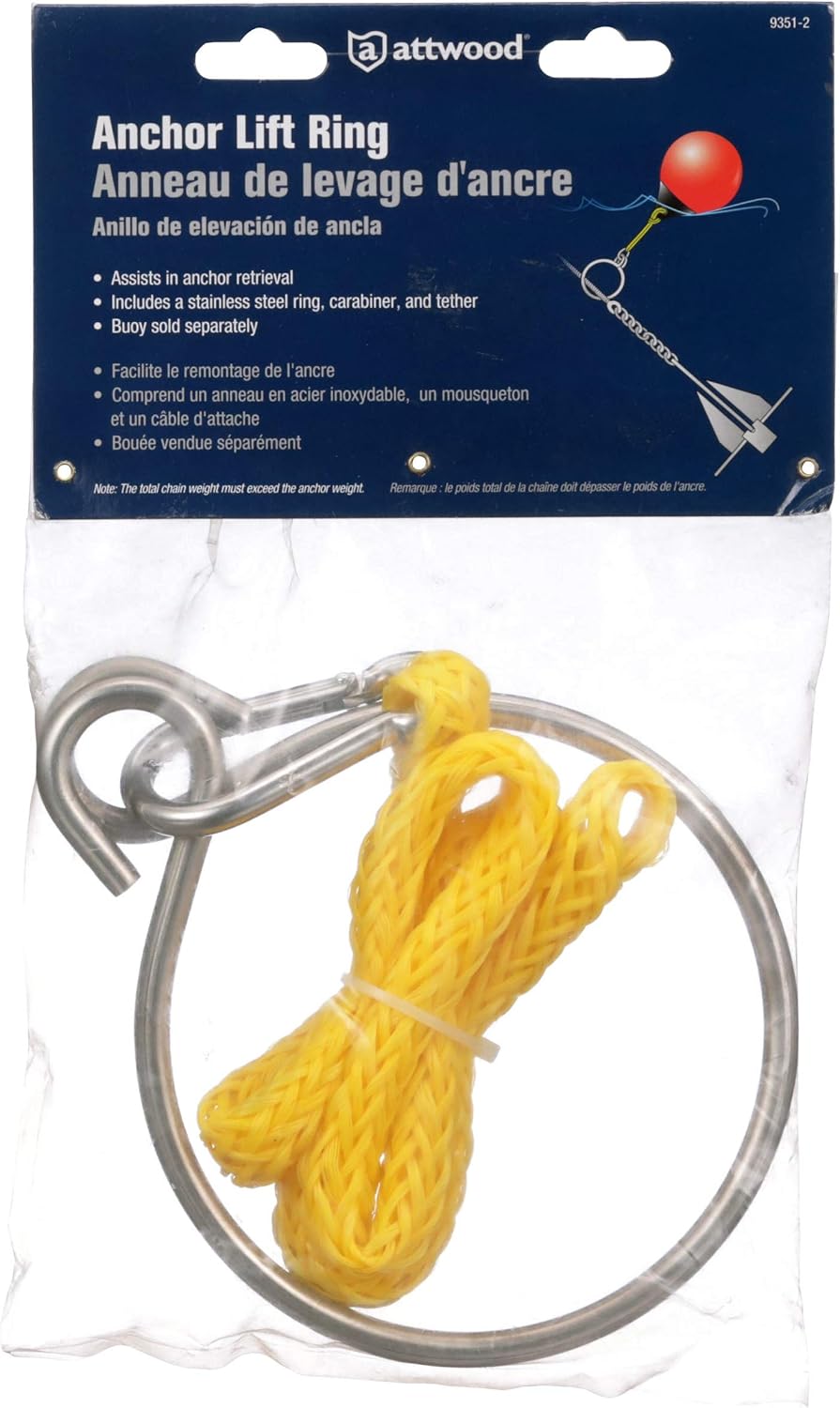 Detalle de Attwood 9351-2 Anchor Ring & Rope