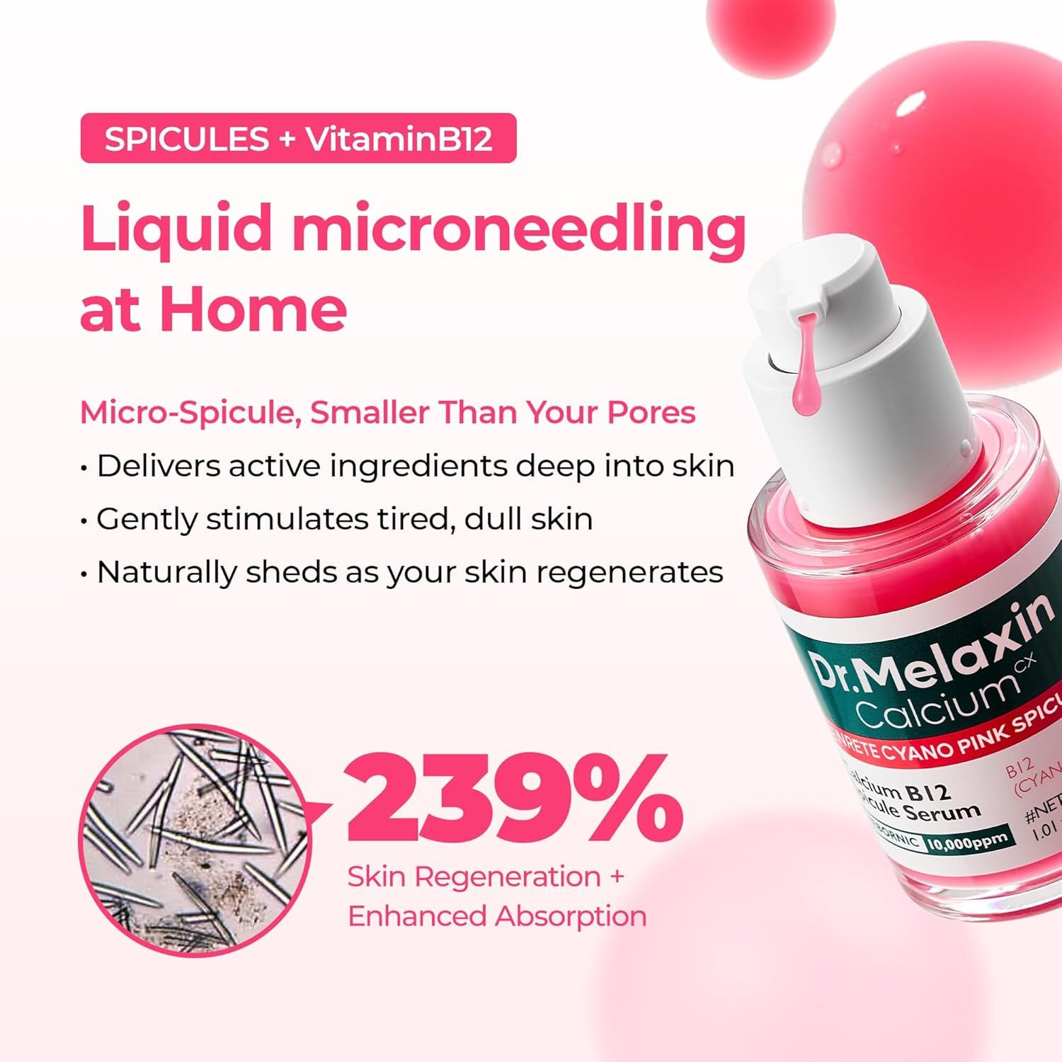 Thumbnail 2 de Dr. Melaxin Cyano Pink Spicule Serum ⚙