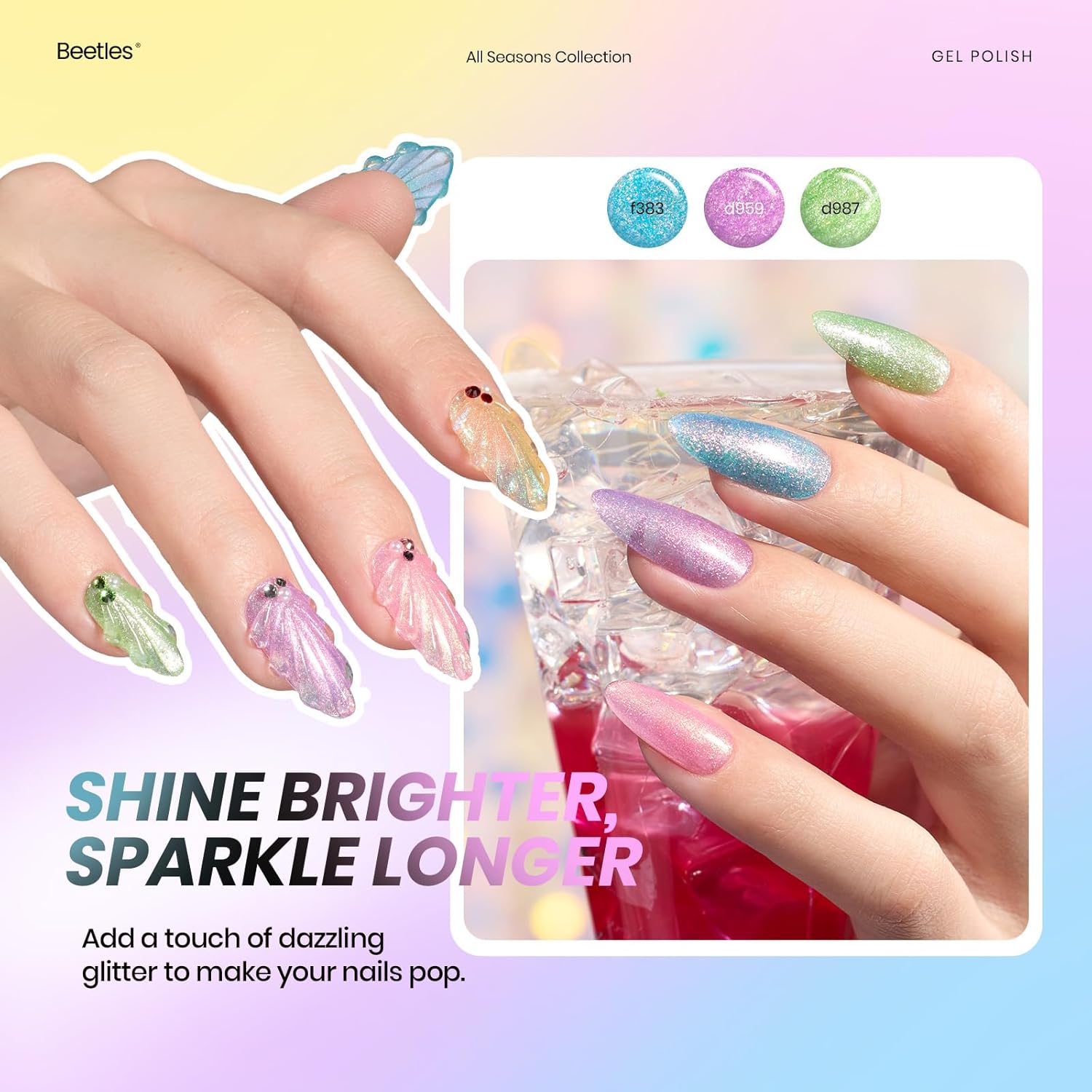 Thumbnail 3 de beetles Gel Polish 53‑Piece Spring Set