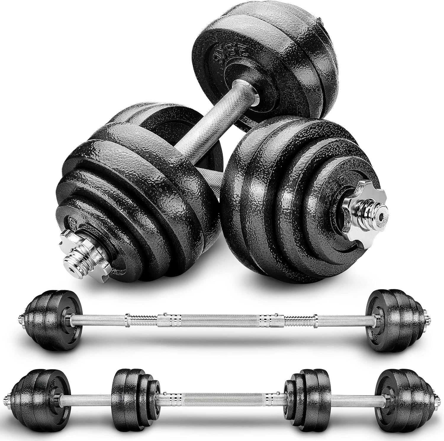 Detalle de RE:SPORT 2 in 1 Hanteln Set 15-60kg 🏋