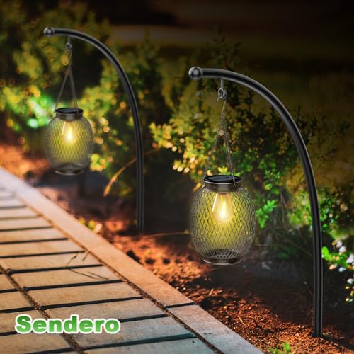 Detalle 1 de Farolillos Solares Collasis IP65 para Jardín 💡 (2 Piezas)