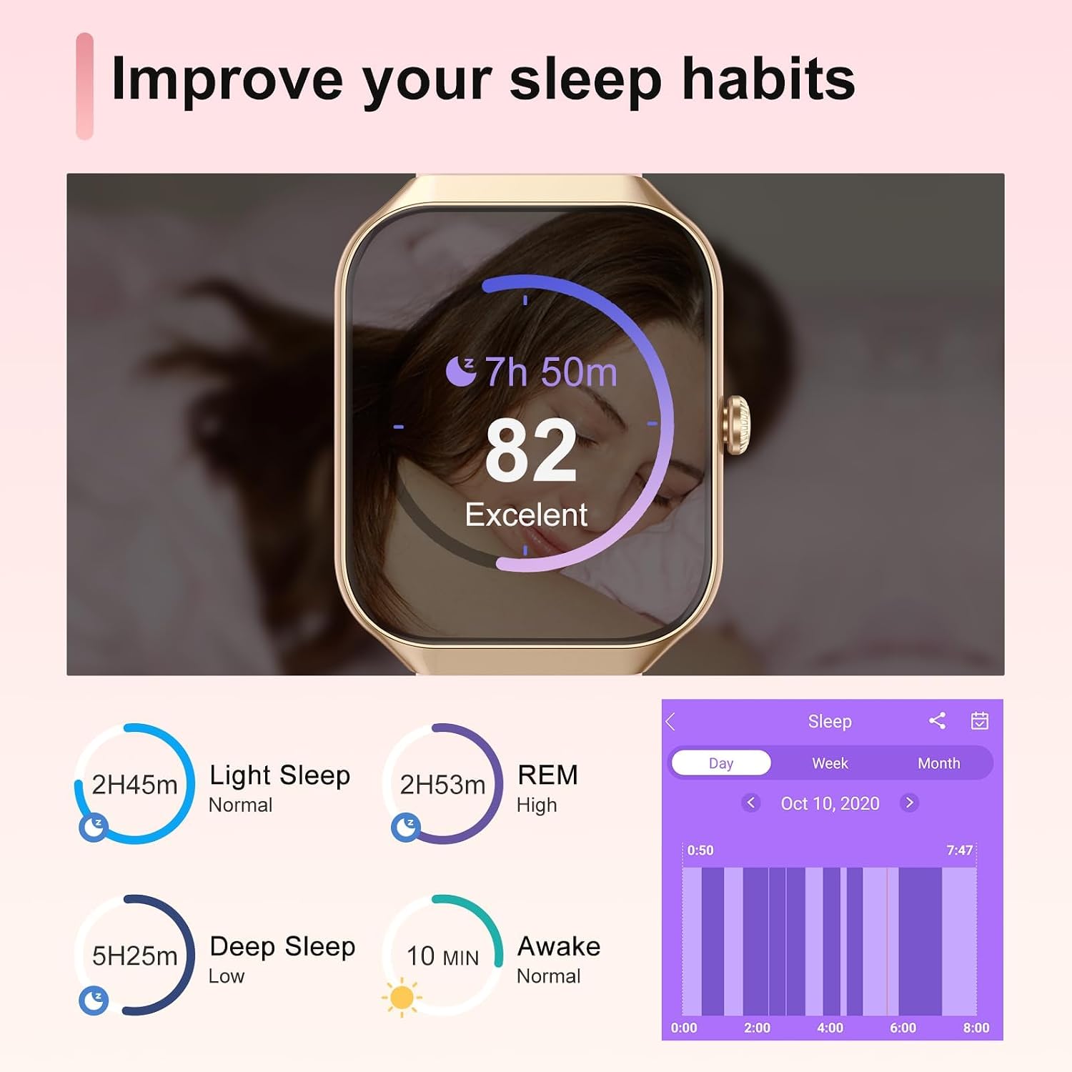 Thumbnail 6 de Jugeman Smartwatch 1.96-Inch Display