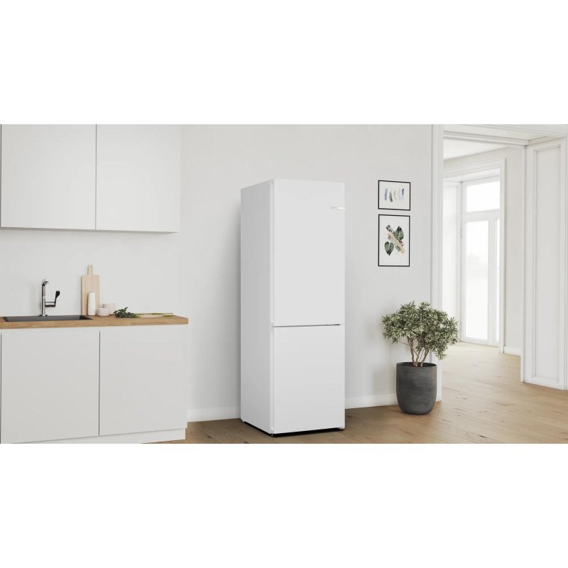Detalle 2 de Bosch KGN362WDF No Frost: frigorífico combi de 321 L y Zona Fresca